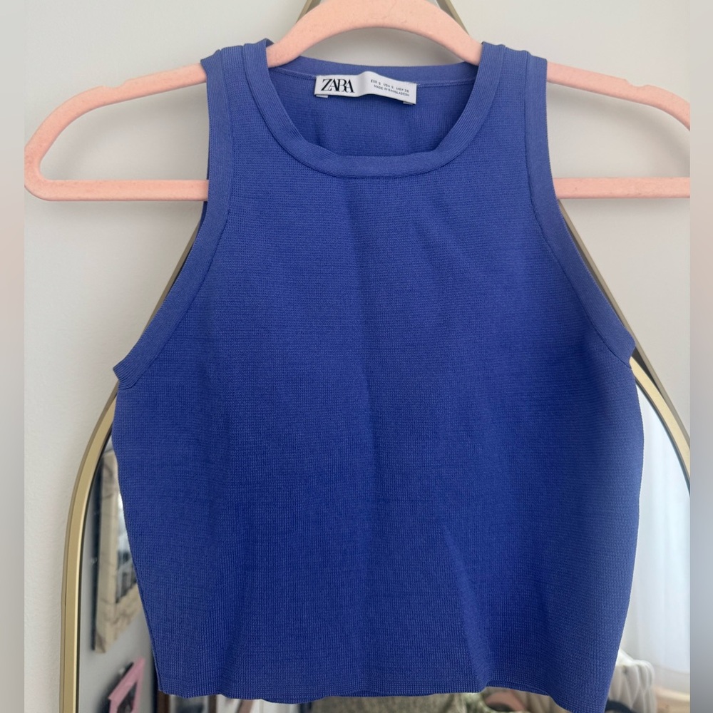 Zara High-Neck Tank